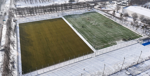 Galeria zdjęć z otwarcia nowych boisk treningowych do piłki nożnej przy Drodze Dębińskiej