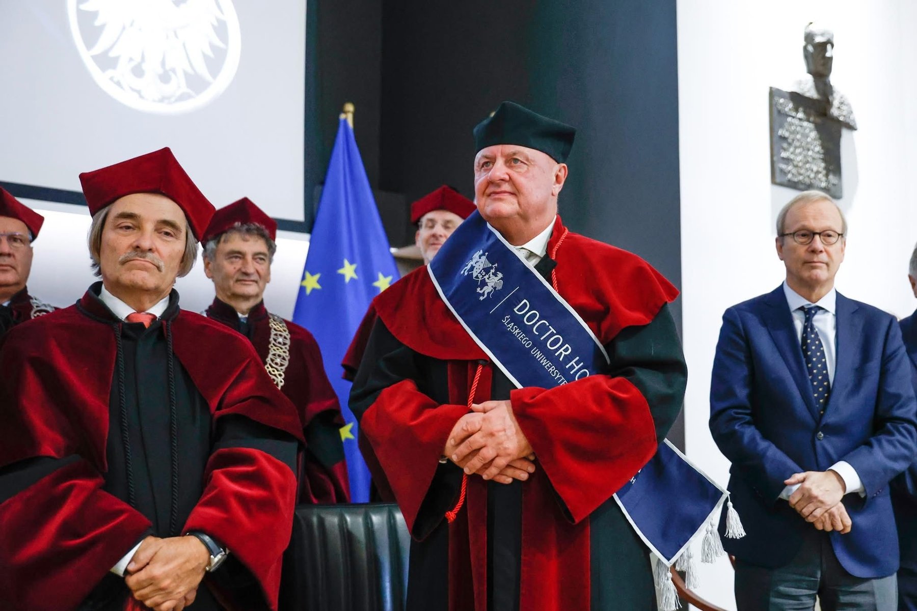 Galeria zdjęć z uroczystości uhonorowania prof. Golusińskiego tytułem Doctora Honoris Causa
