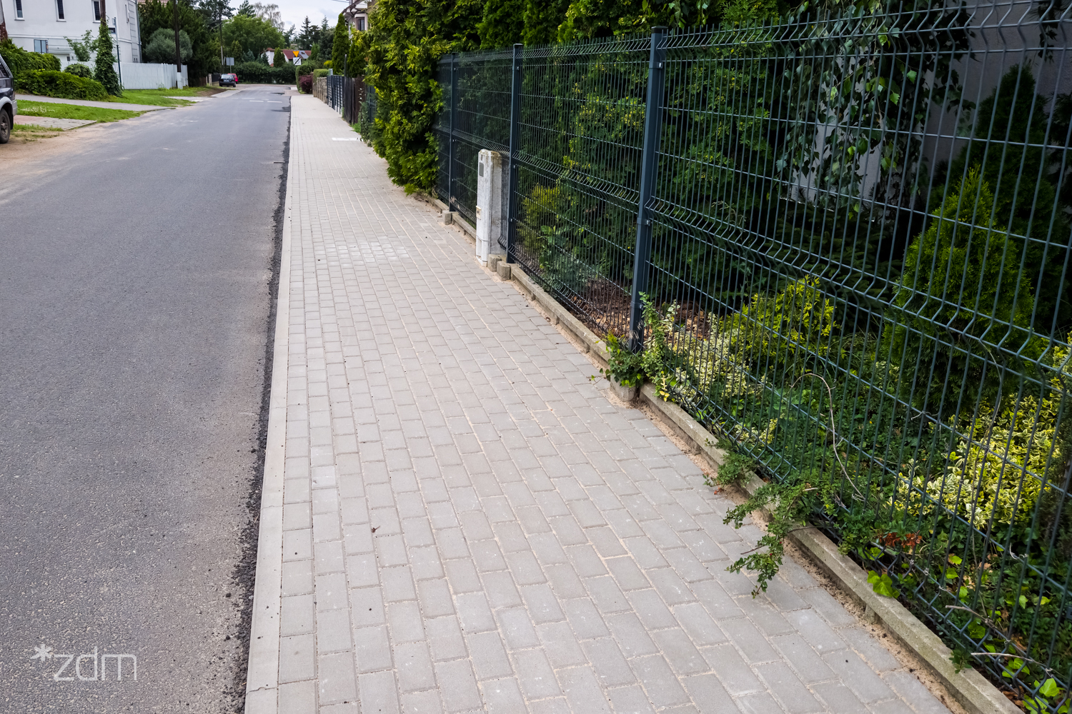 Galeria zdjęć z zakończonych prac na ulicach Chodzieskiej i Białogardzkiej - nowy chodnik z kostki