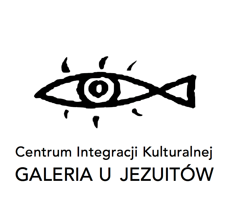 Na grafice logo galerii U Jezuitów.