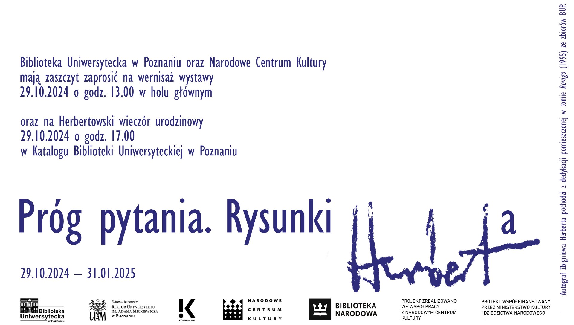 Na grafice plakat promujący wydarzenie.