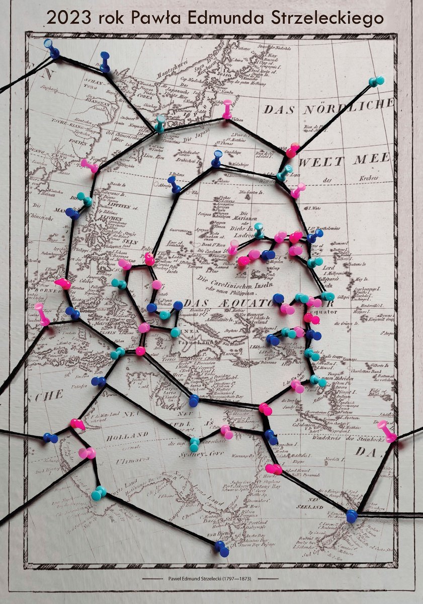 Na grafice jeden z plakatów prezentowanych na wystawie.