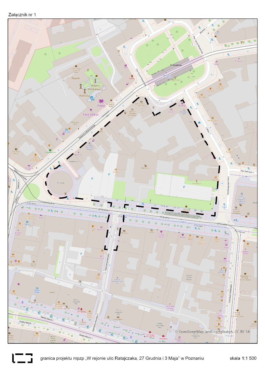 granica planu miejscowego