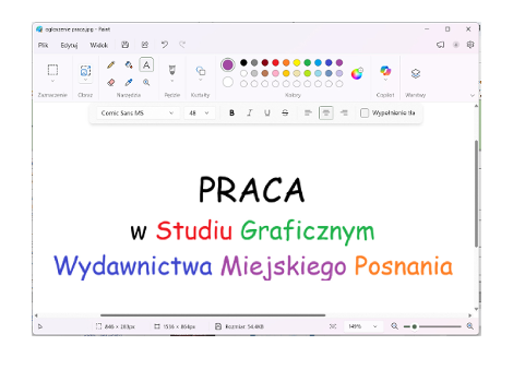 ilustracja dotycząca oferty pracy w Studiu Graficznym