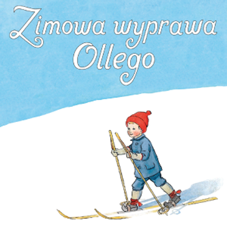 Ilustracja - Olli na nartach
