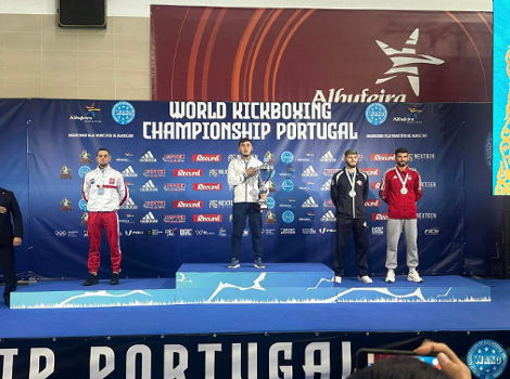 Jakub Pokusa na podium Mistrzostw Świata w kickboxingu federacji WAKO, fot. KKS Sporty Walki Poznań Jakub Pokusa na podium Mistrzostw Świata w kickboxingu federacji WAKO, fot. KKS Sporty Walki Poznań