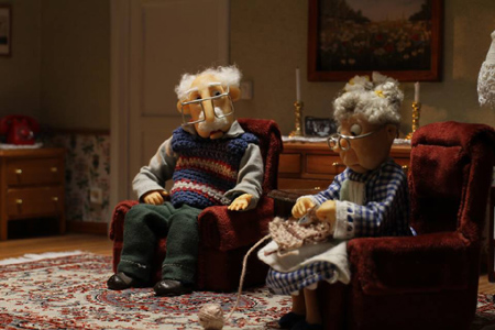 kadr z filmu druciane oprawki