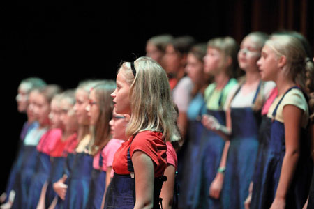 Koncert Małych Skowroneczków