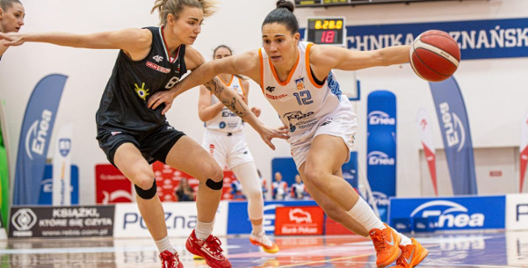 Koszykarki podczas meczu