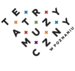 Logo z napisem "Teatr Muzyczny w Poznaniu".