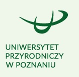 Logo Uniwersytetu Przyrodniczego w Poznaniu.