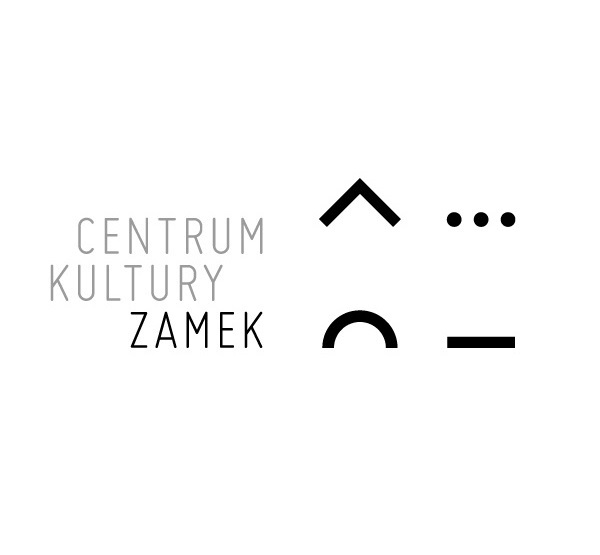 Na białym tle logo CK Zamek.