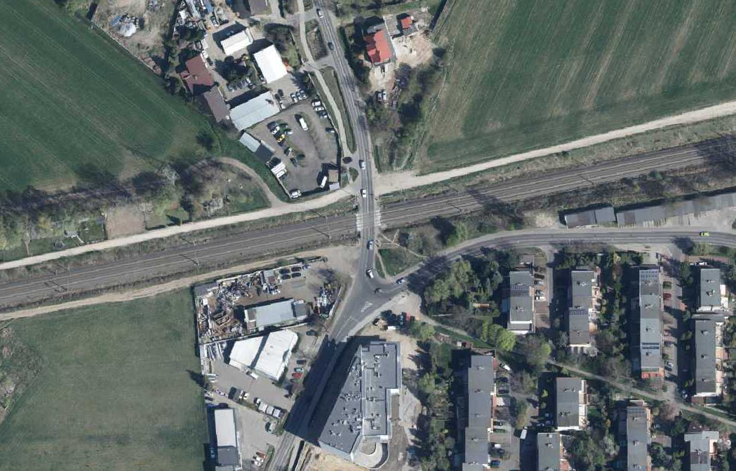 mapa z przybliżonym obszarem będącym przedmiotem interpelacji,