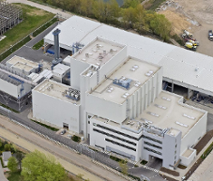 Na zdjęciu budynek spalarni.