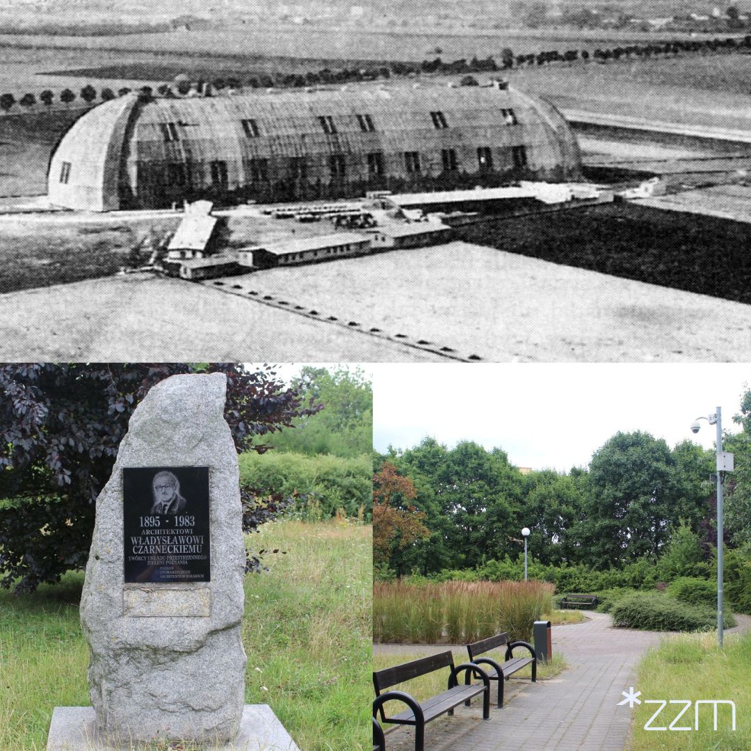 Niegdyś cumowały tu sterowce, dziś zielone płuca Winograd - Park Czarneckiego