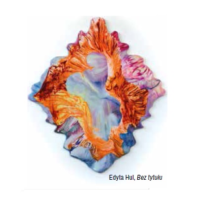 Obraz bez tytułu Edyty Hul.