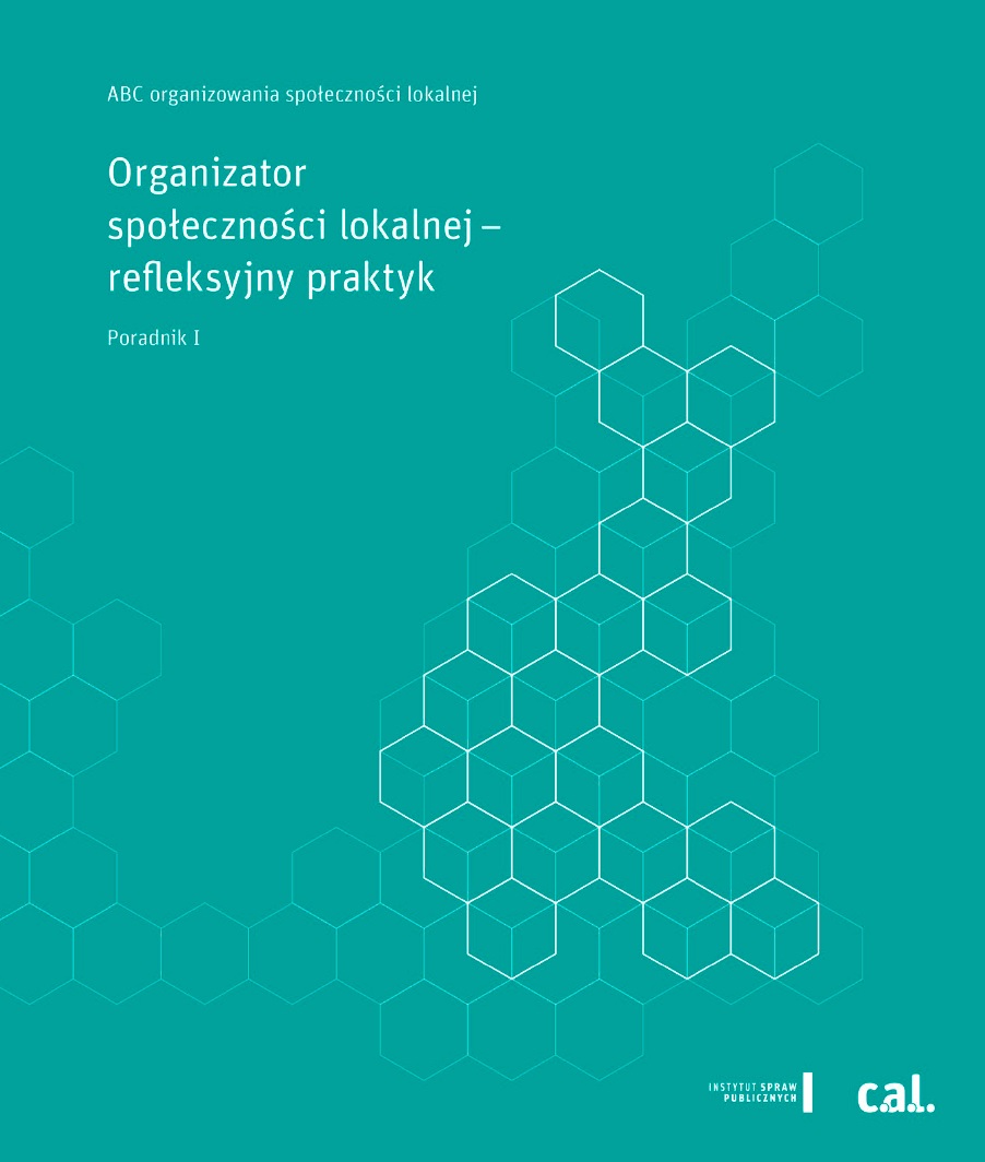 okładka książki_Organizator społeczności lokalnej - refleksyjny praktyk
