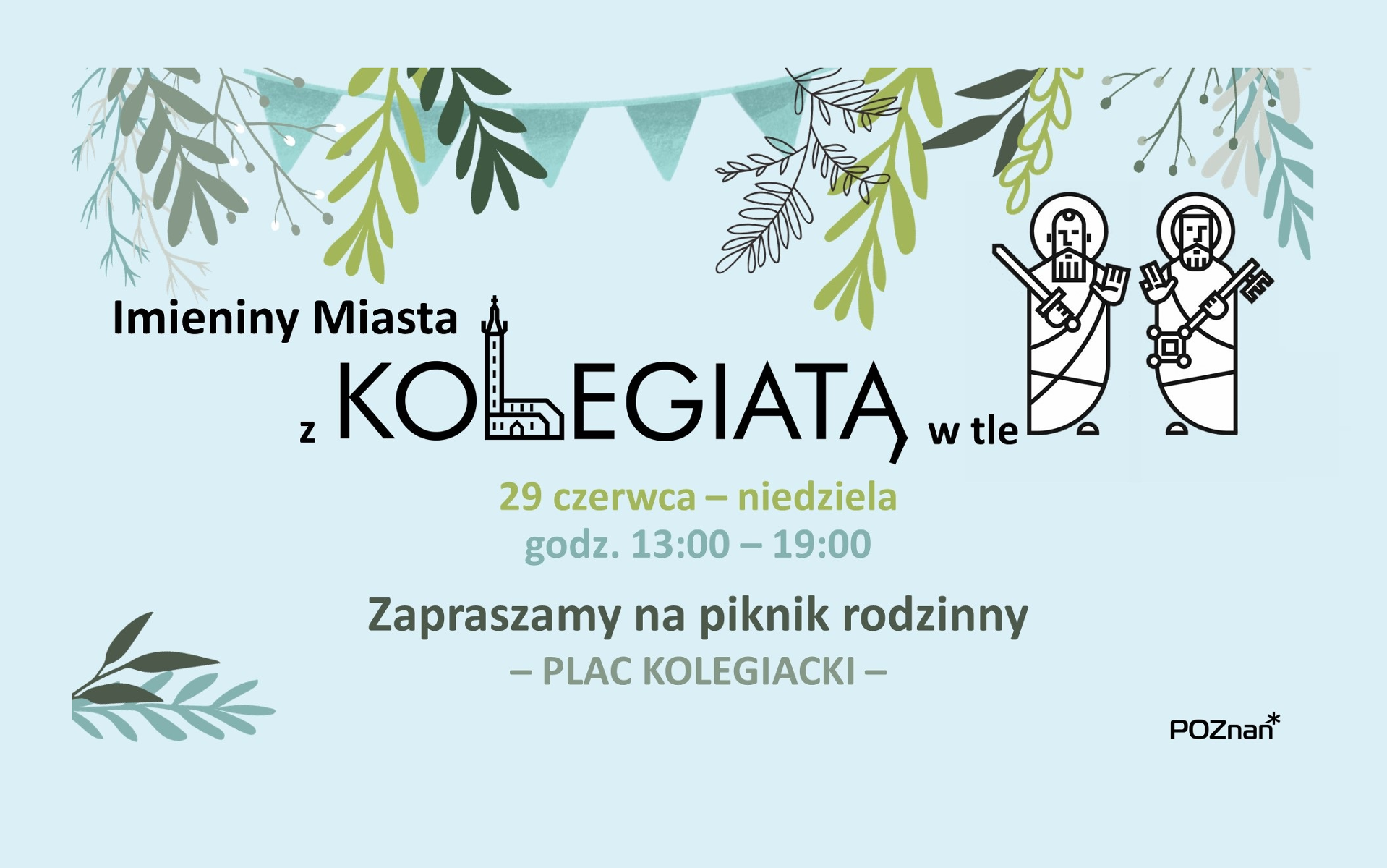 Piknik Rodzinny na placu Kolegiackim.