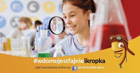 Dziewczynka z lupą, na dole nazwa cyklu