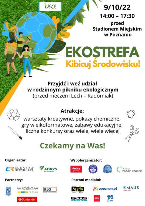 Plakat promujący wydarzenie. Z informacjami zawartymi w opisie.