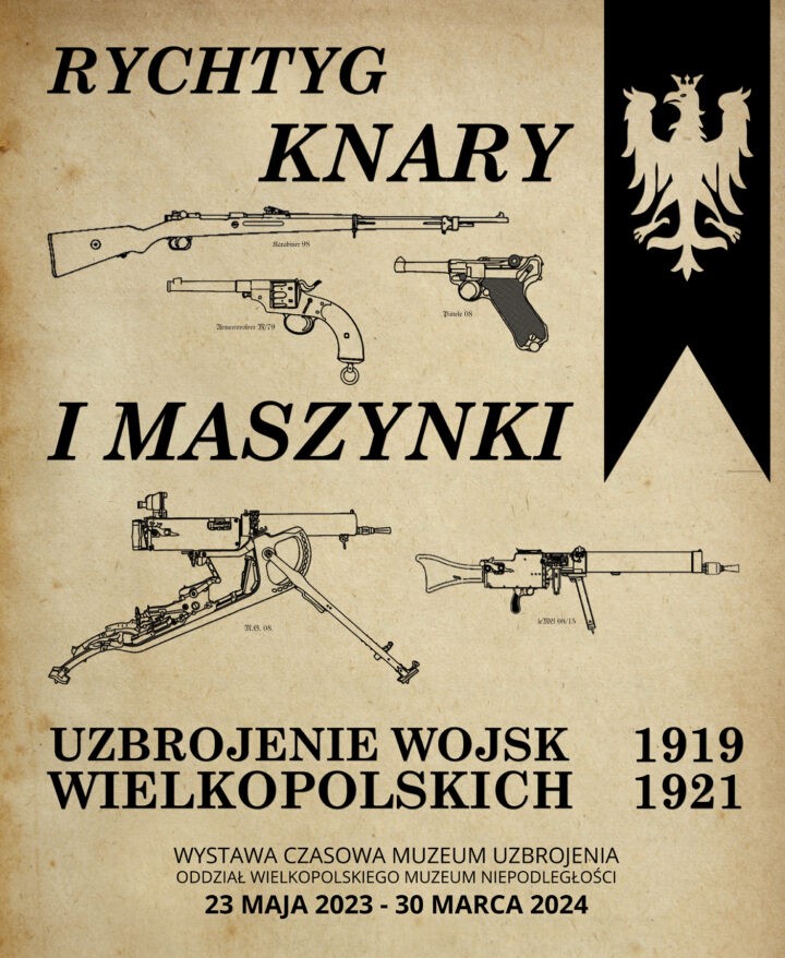 rysunki broni i karabinu maszynowego