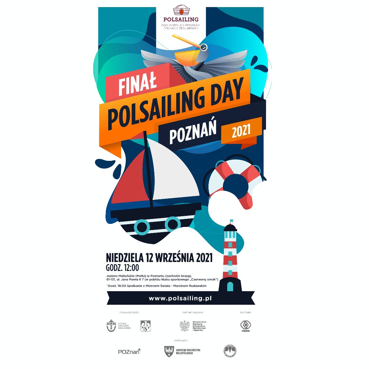 Plakat Finał PolSailing Day 2021