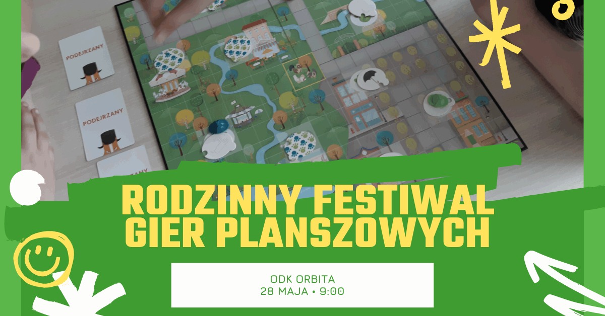 Na plakacie informacyjnym znajduje się nazwa festiwalu, miejsce, data oraz godzina kiedy impreza ma miejsce.