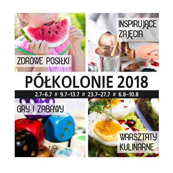 płakat półkolonii