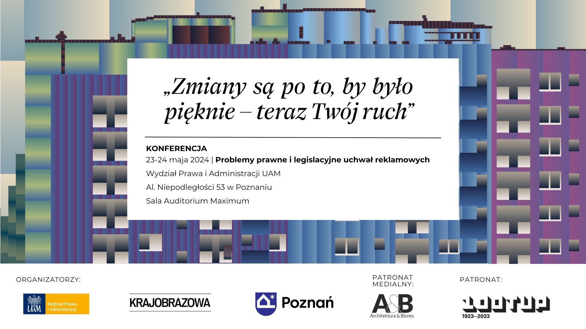 Plakat promujący wydarzenie