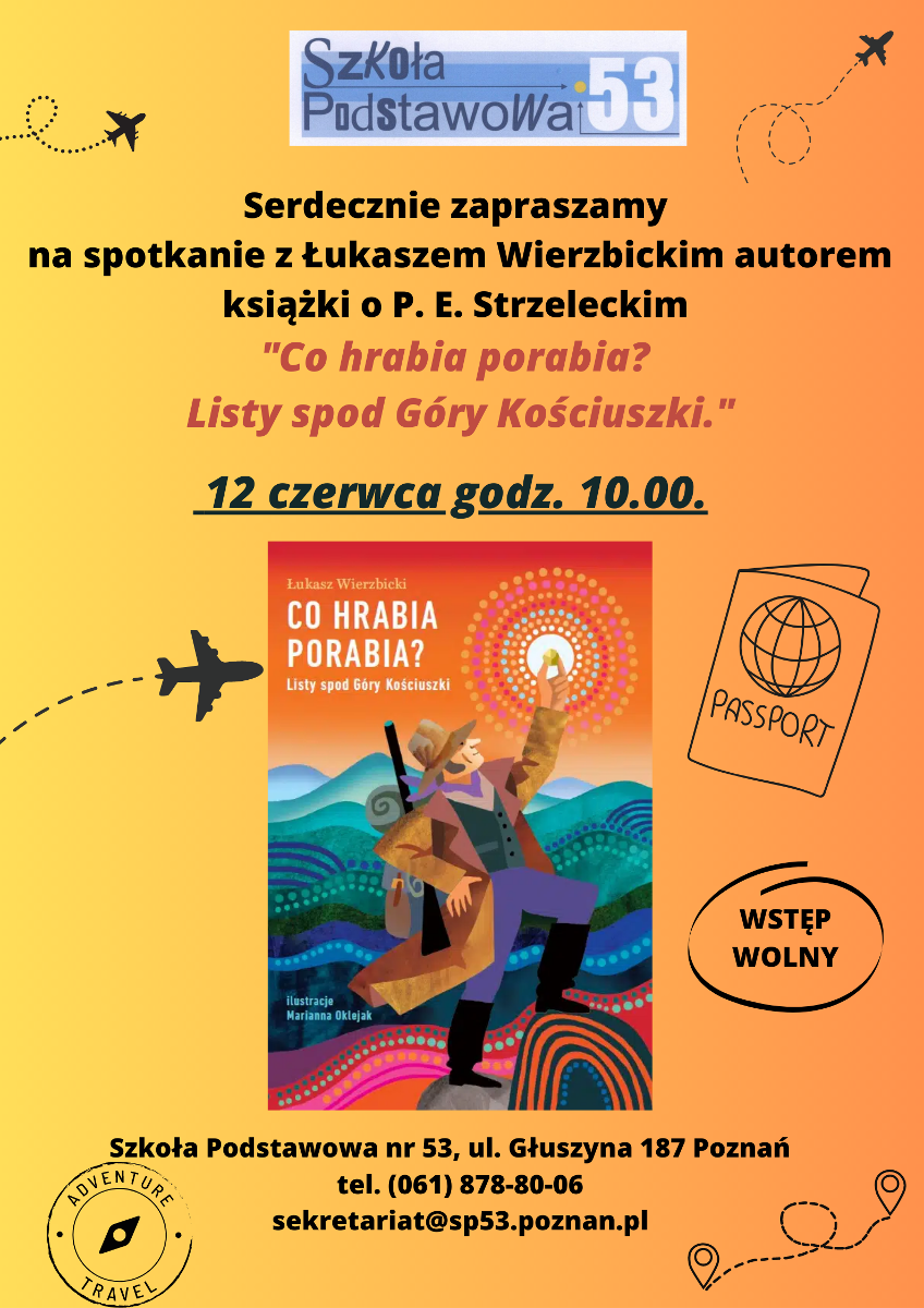 Plakat z programem wydarzenia