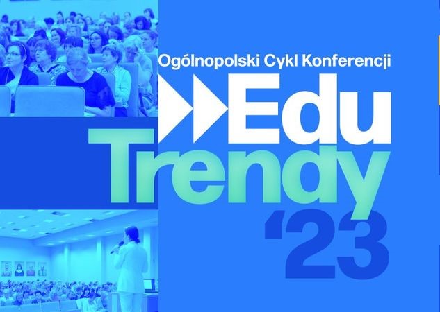Plakat w kolorze niebieskim