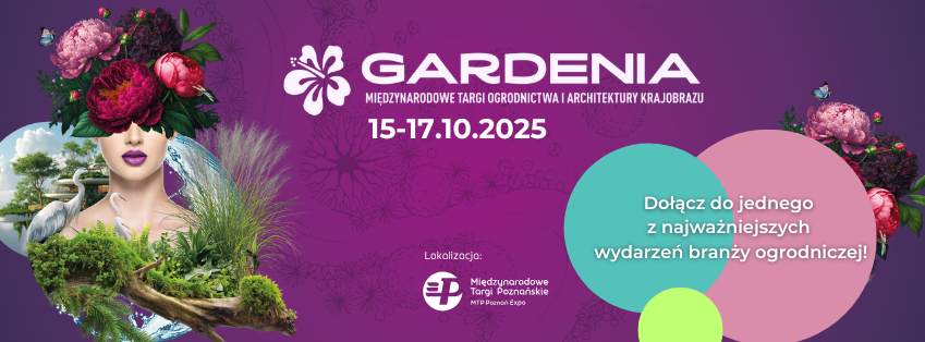Po lewej stronie widać artystyczne ujęcie kobiety z elementami roślin, jej głowę zdobią kwiaty i warzywa, a ubranie tworzą trawy i mech. Tło jest fioletowe z delikatnymi motywami roślinnymi. W centrum i z prawej strony znajdują się napisy, szczegółowe informacje na temat wydarzenia zawarte w treści artykułu oraz kolorowe koła. W dolnej części na środku logo Międzynarodowych Targów Poznańskich.