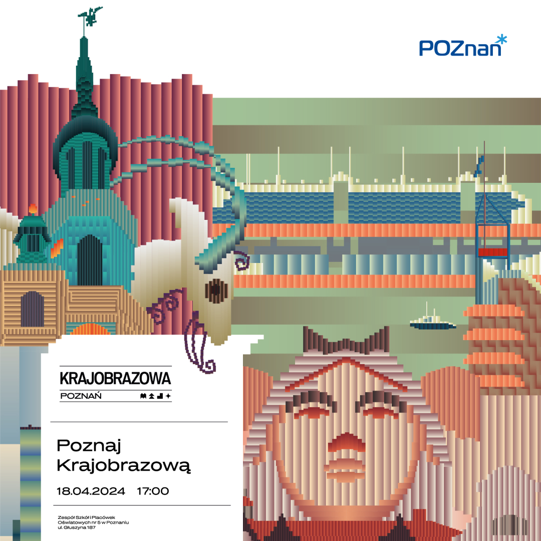 Plakat wydarzenia "Poznaj krajobrazową"