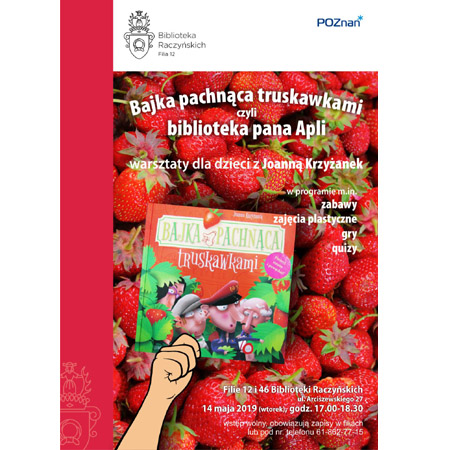 plakat z okładką książki