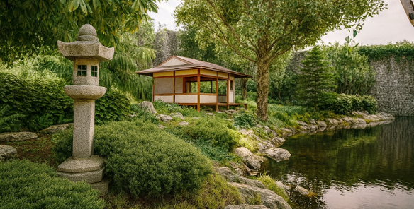 Poglądowa wizualizacja Japońskiego Ogrodu Wyobraźni