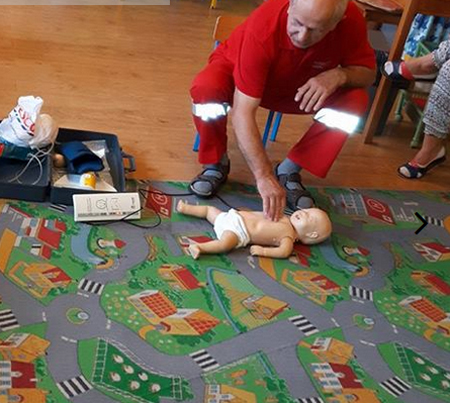 pokaz pierwszej pomocy