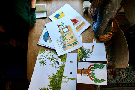 przygotowywanie ilustracji