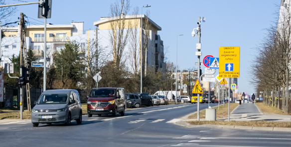 Skrzyżowanie ulic Piątkowskiej i Szydłowskiej