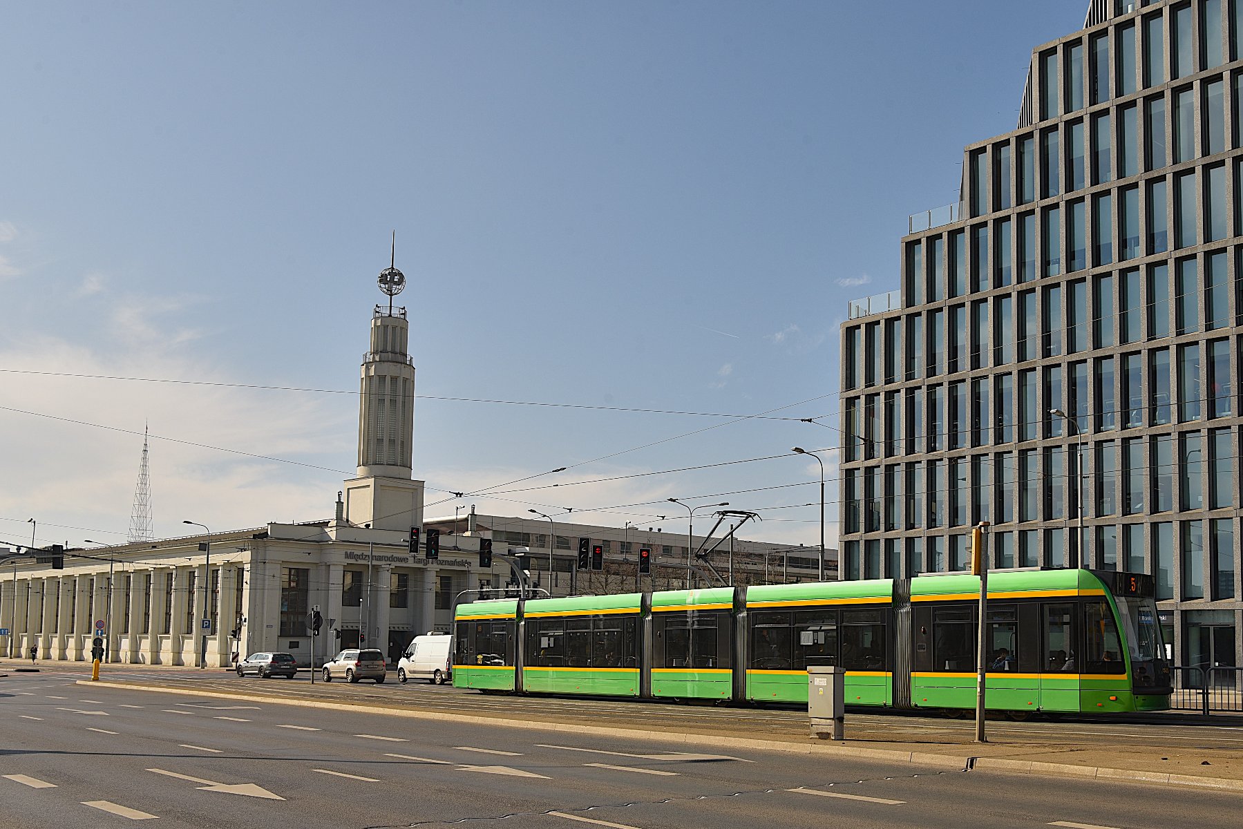 Skrzyżowanie ulic Roosevelta i Bukowskiej