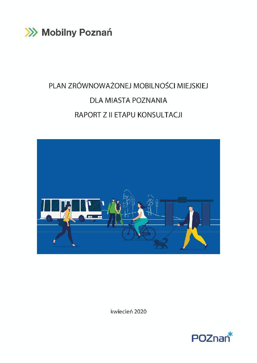 strona tytułowa raportu z II etapu konsultacji społecznych