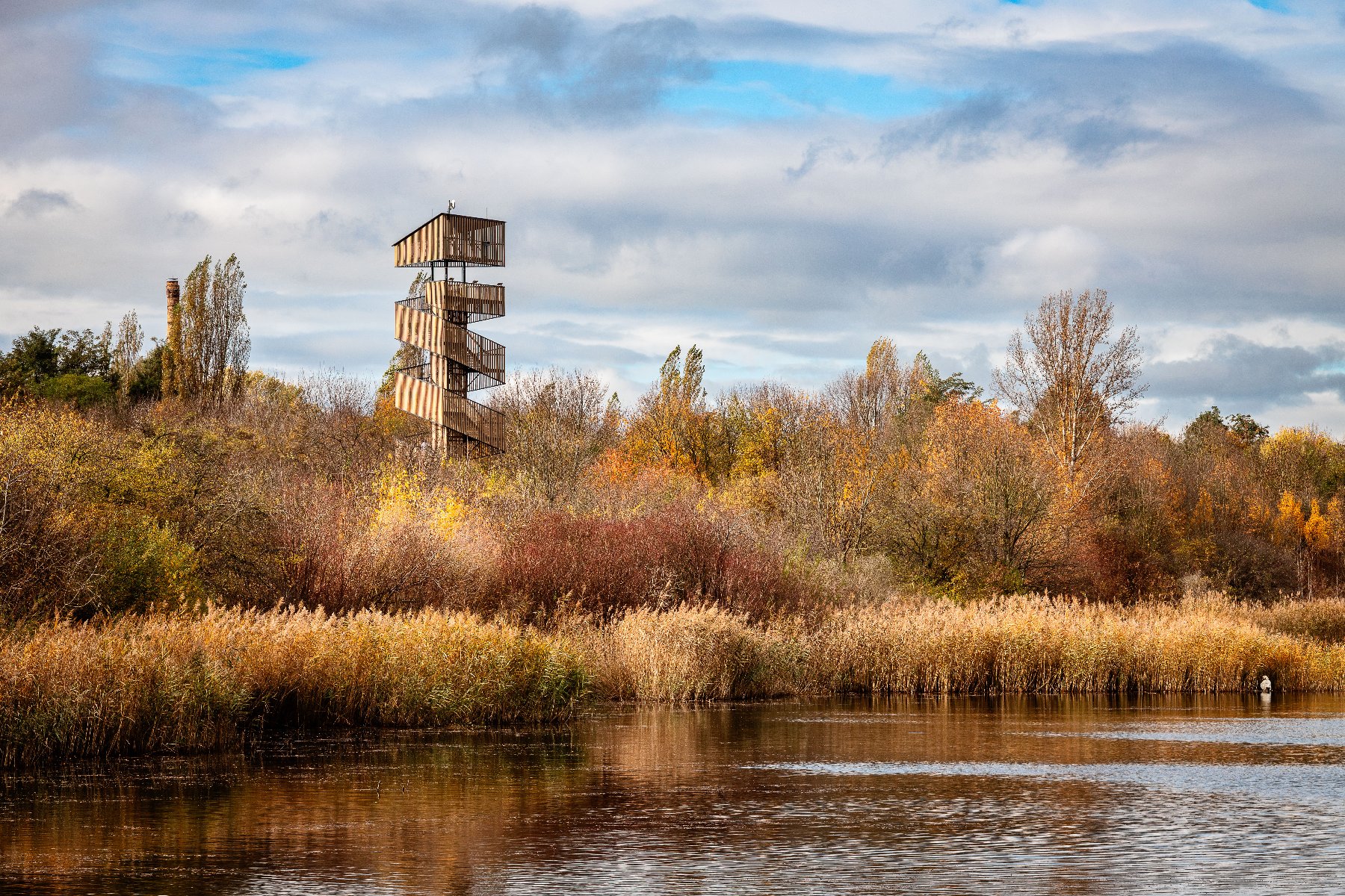 Szachty i wieża widokowa, która powstała dzięki PBO