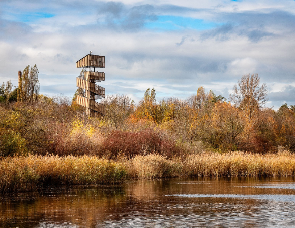 Szachty i wieża widokowa, która powstała dzięki PBO