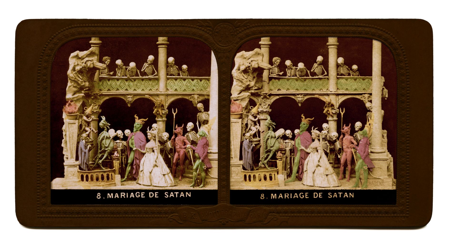 Szatan ze swoją świtą