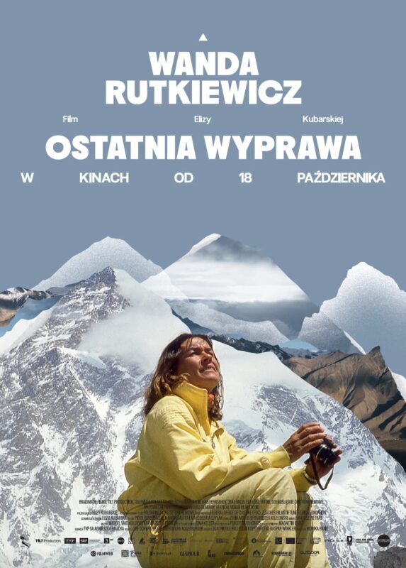 Plakat filmu "Wanda Rutkiewicz, Ostatnia wyprawa".