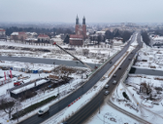 Widok na most Chrobrego przed przebudową