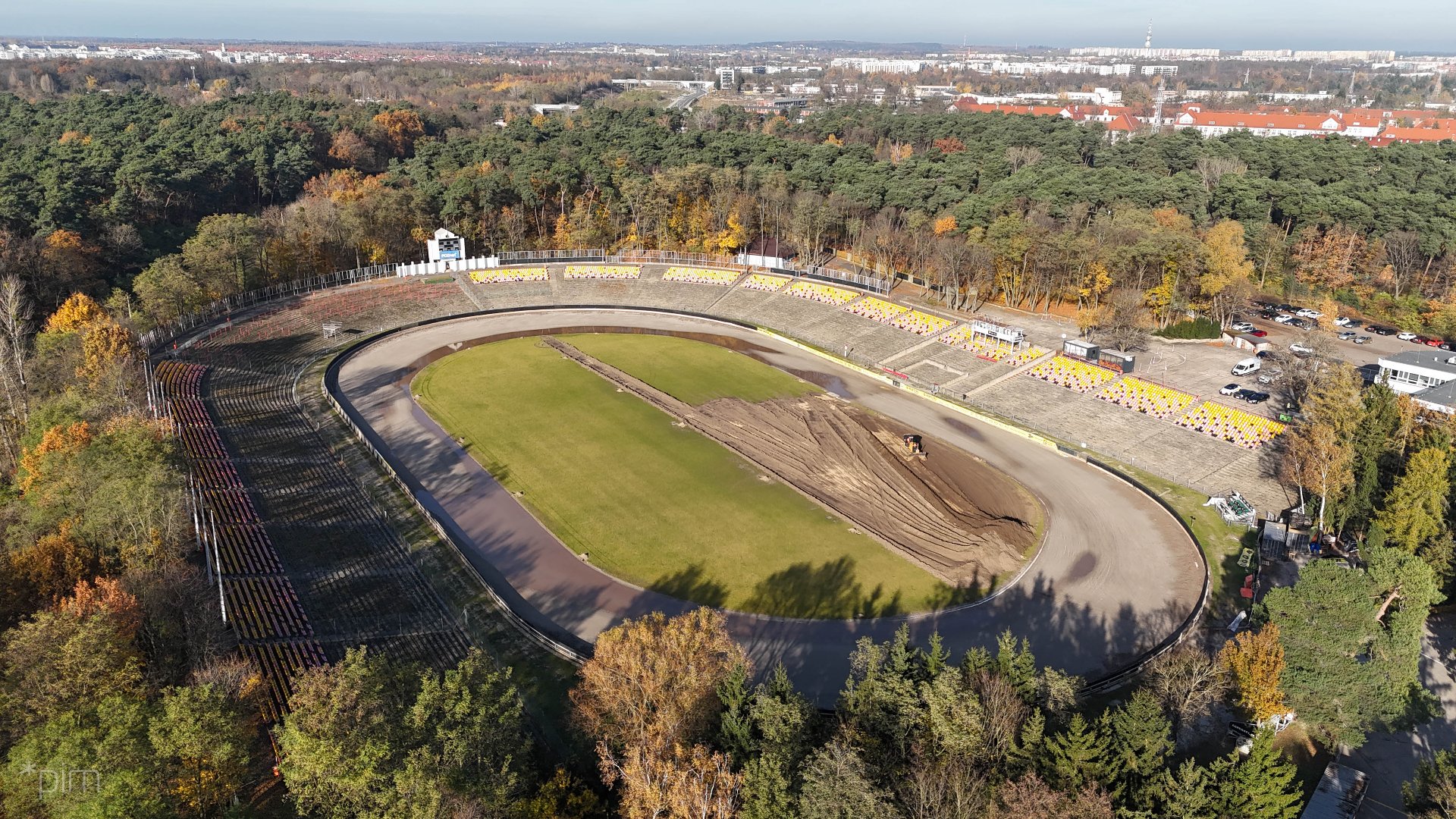 Zdjęcia z boisk kompleksu sportowego na Golęcinie