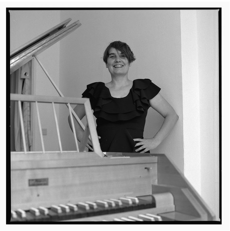 Fot. Margarete Huber - Portrait mit Cembalo, Photo: Antonio Vacirca