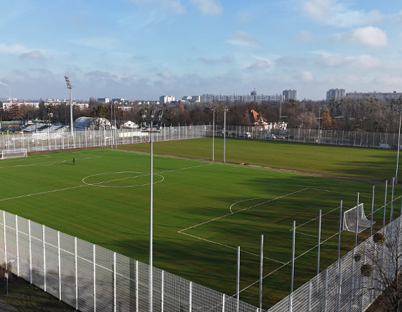 Zdjęcie boisk do piłki nożne przy Drodze Dębińśkiej