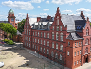 Zdjęcie starego boiska przy SP 36 na Jeżycach