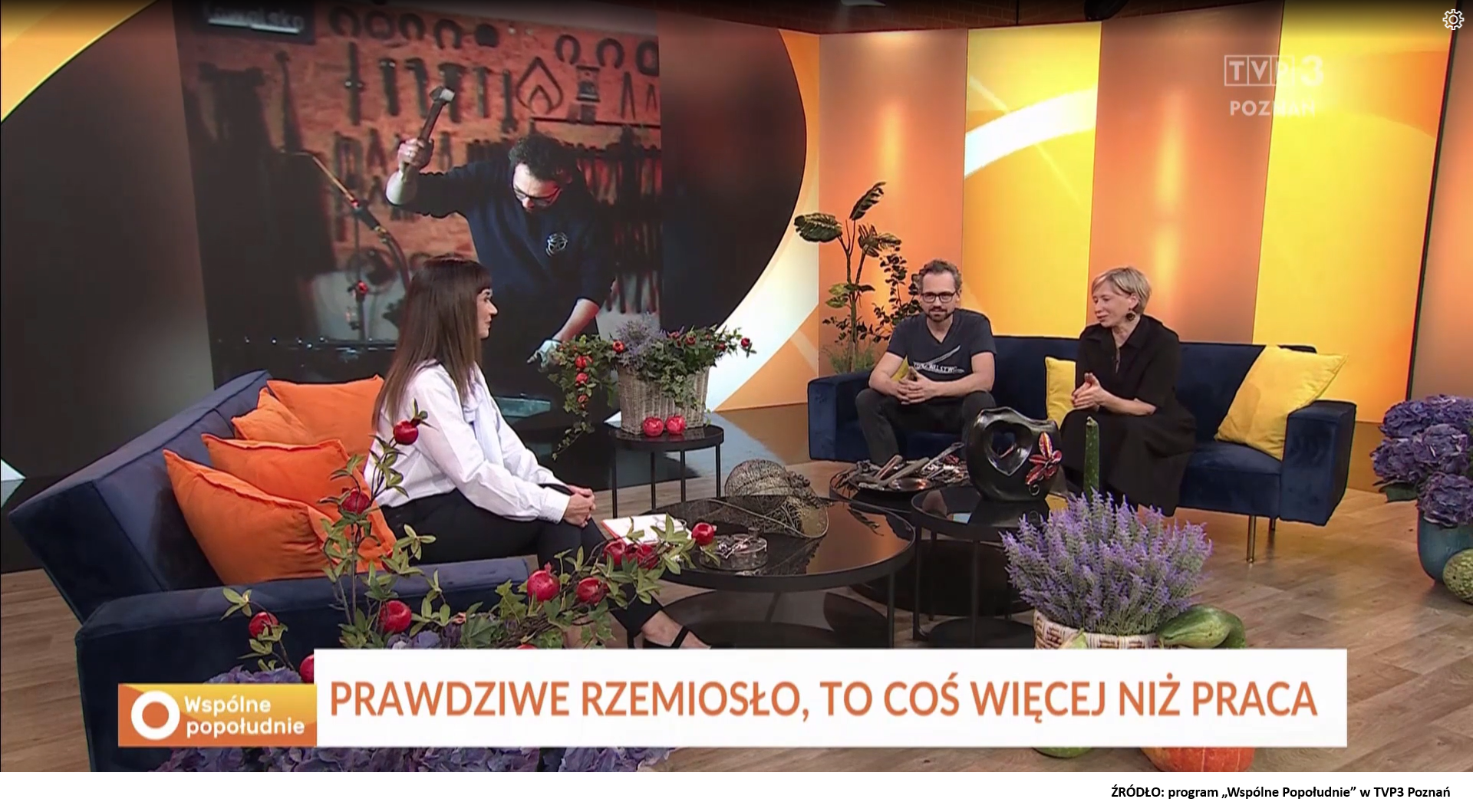 Źródło: program "Wspólne Popołudnie" w TVP3 Poznań